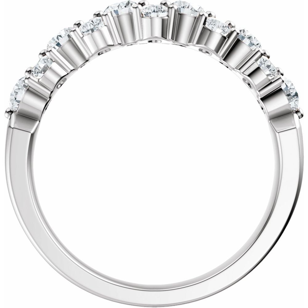 14K Yellow 1 CTW Lab-Grown Diamond Band