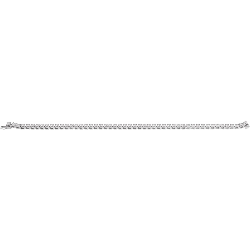 Gold and Diamonds Tennis Bracelet