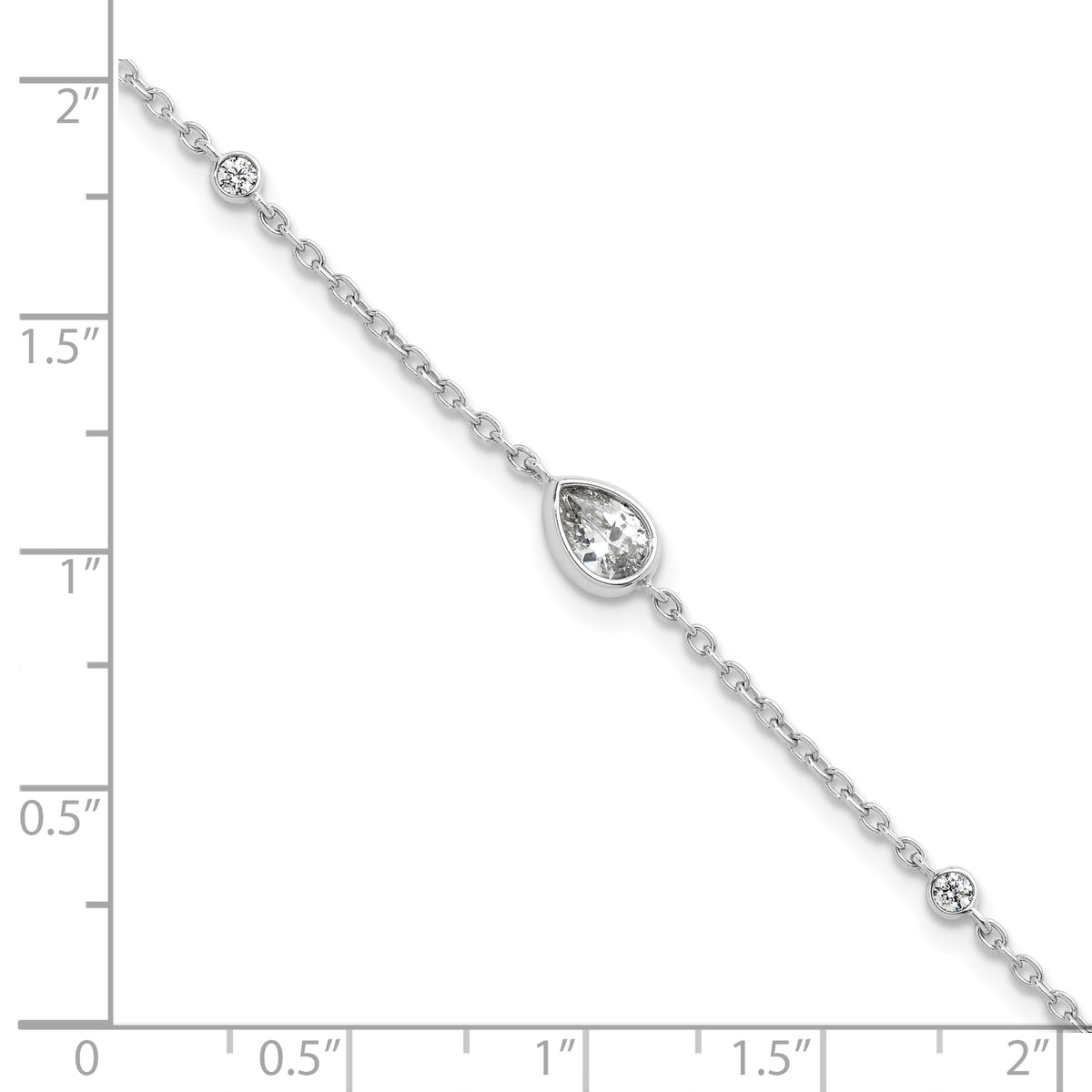 Vera Diamond Bracelet — White Gold