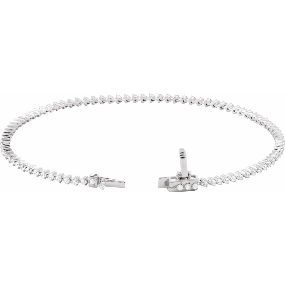 Diamonds and Gold Fiorella Bracelet