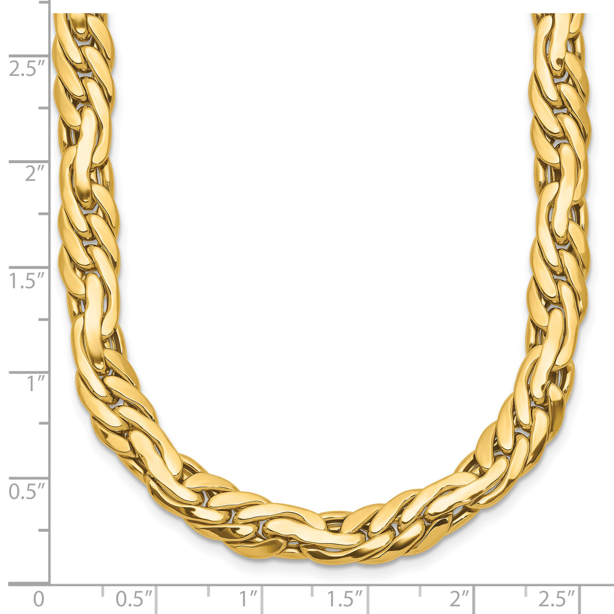 Torzal 14K Gold Chain — Yellow Gold