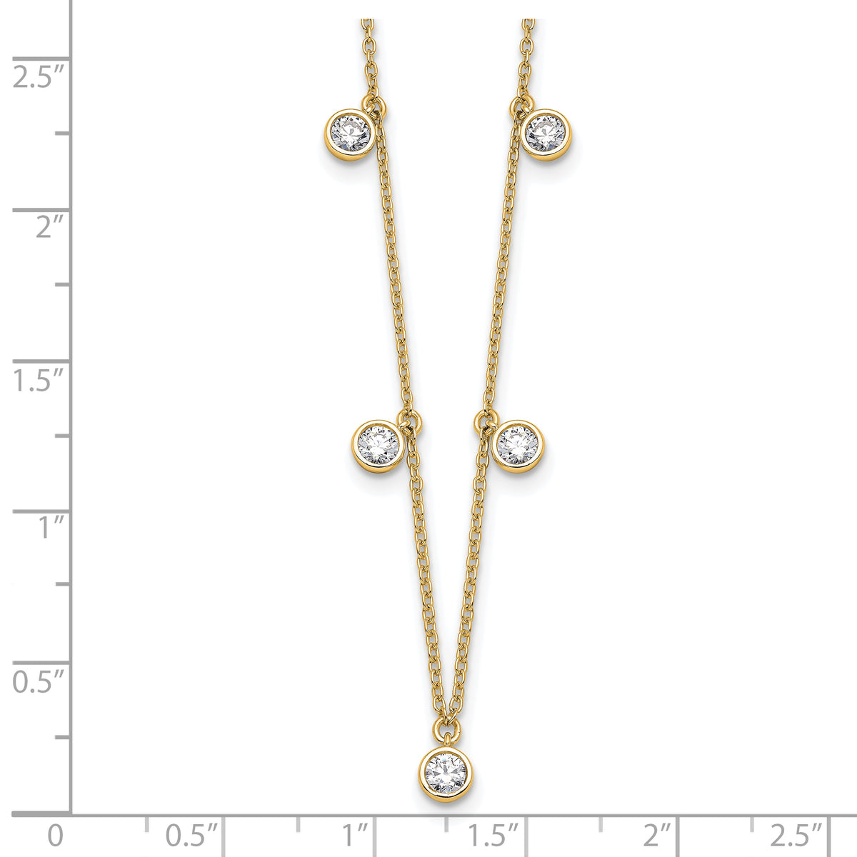 Lumen Diamond Necklace — Yellow Gold