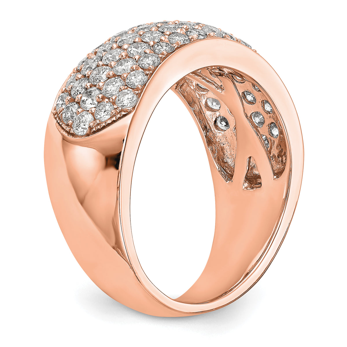 Sol Diamond Ring — Rose Gold