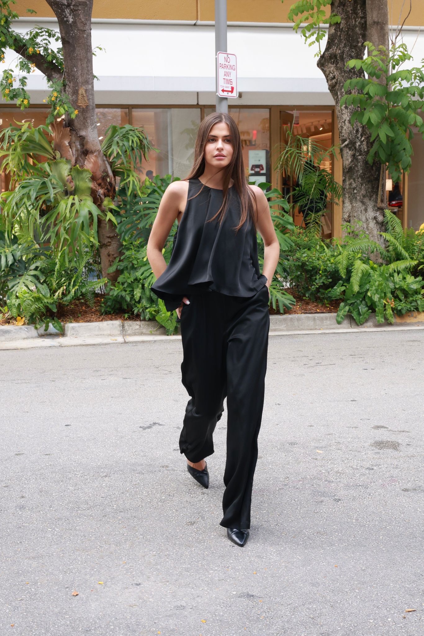 SATIN JUMPSUIT