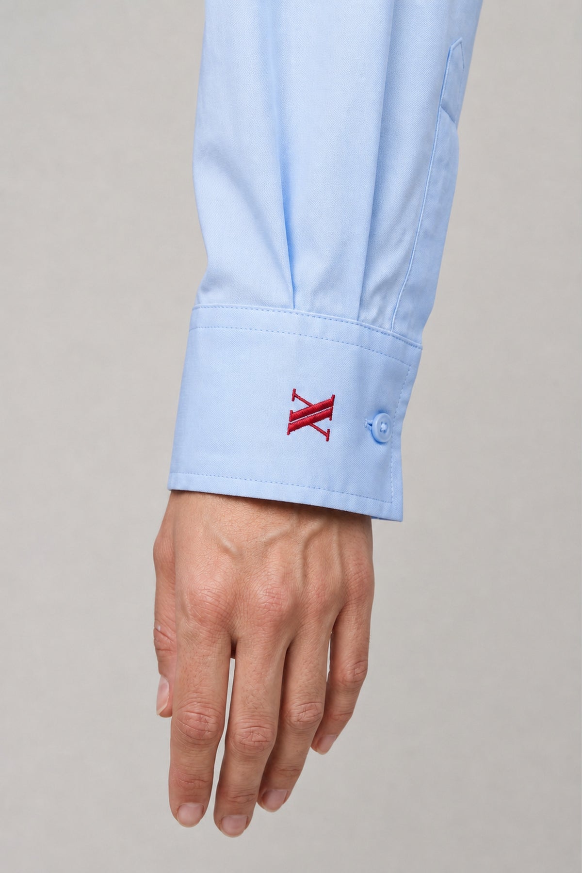 Classic Cotton Shirt In Blue