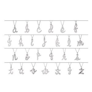 14K Yellow Petite Initial M 16" Necklace