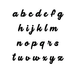 14K Yellow Tiny Script Nameplate 16-18" Necklace