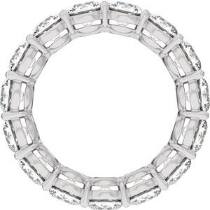 14K White 4 3/4 CTW Lab-Grown Diamond Low Profile Eternity Band