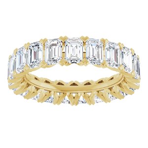 14K Yellow 5 1/3 CTW Lab-Grown Diamond Eternity Band Size 7