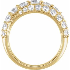 14K Yellow 2 1/4 CTW Lab-Grown Diamond Ring