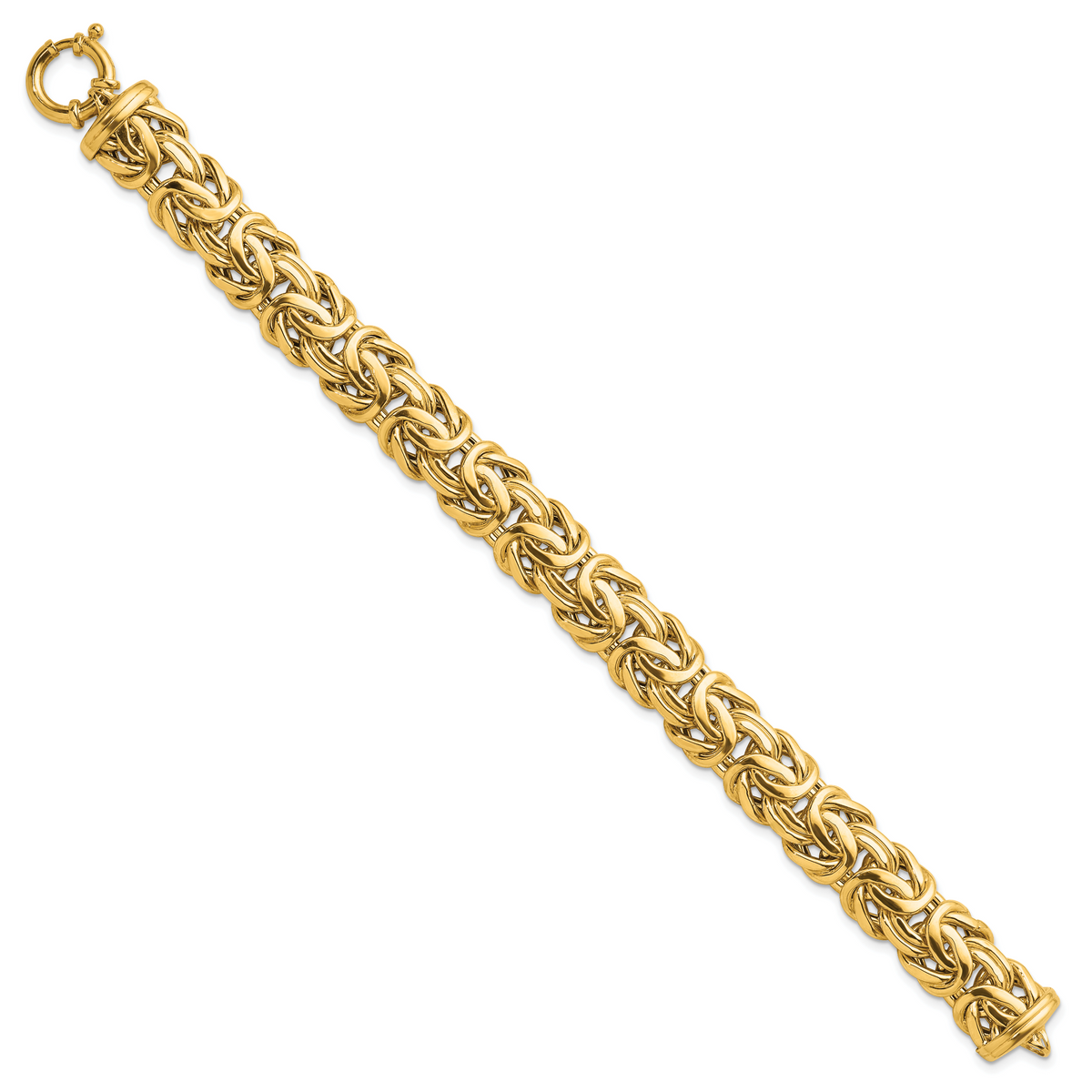 Lazo 14K Gold Bracelet — Yellow Gold