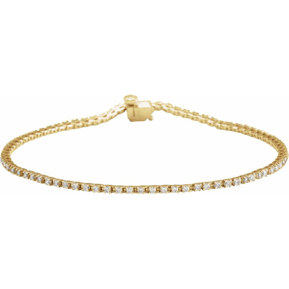Diamonds and 14K Yellow Gold Élodie Bracelet