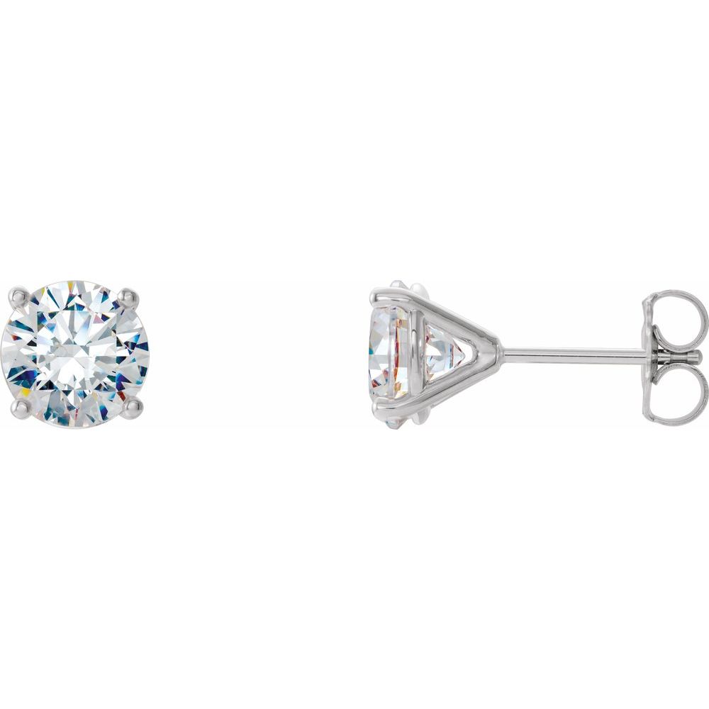 Diamonds and Gold Punto Luce Studs