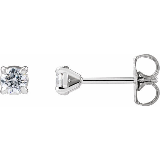 Diamonds and Gold Cocktail Stud Earrings