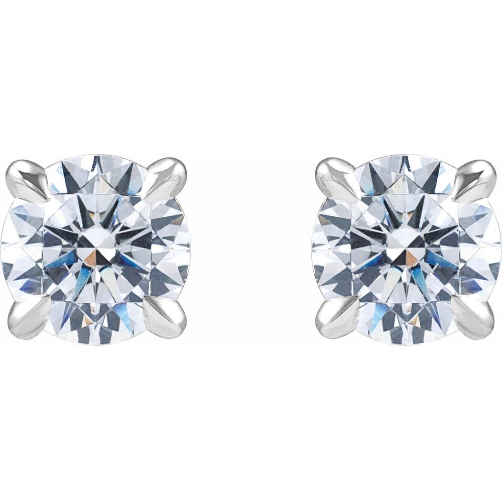 Diamonds and Gold Cocktail Stud Earrings
