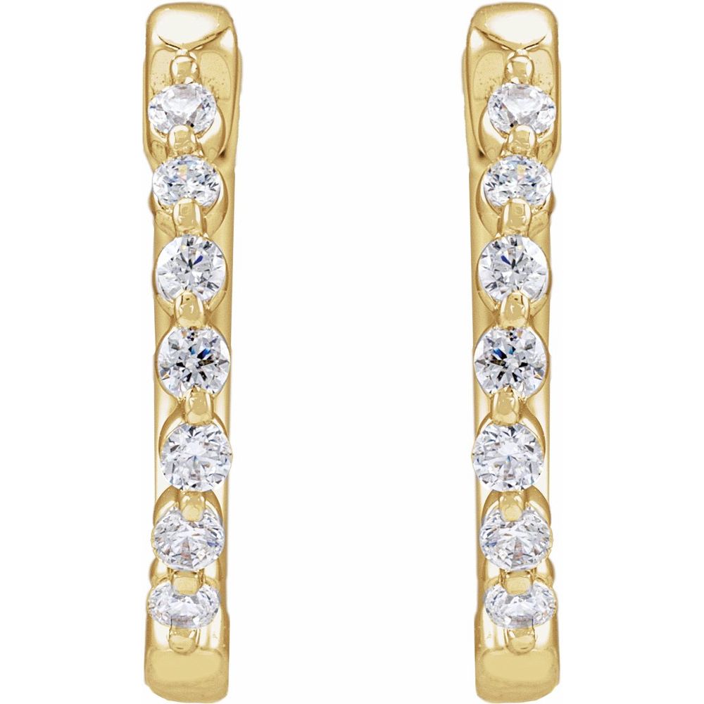 Diamonds and Gold Curva Huggies
