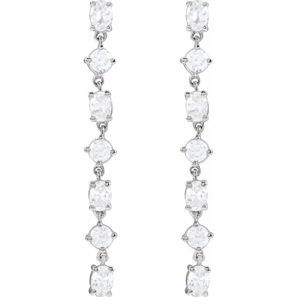 Diamonds and Gold Scala di Diamanti Earrings