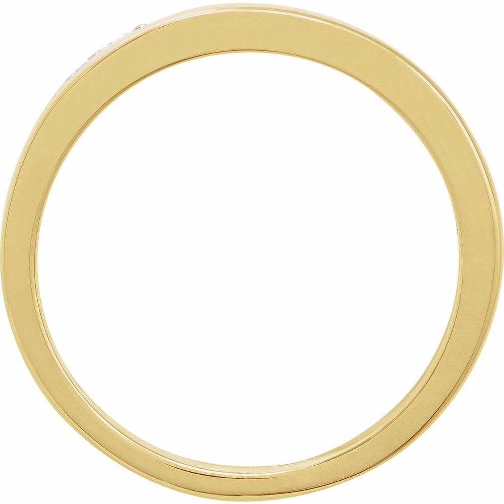 Natural Diamonds and Gold Anellina Ring