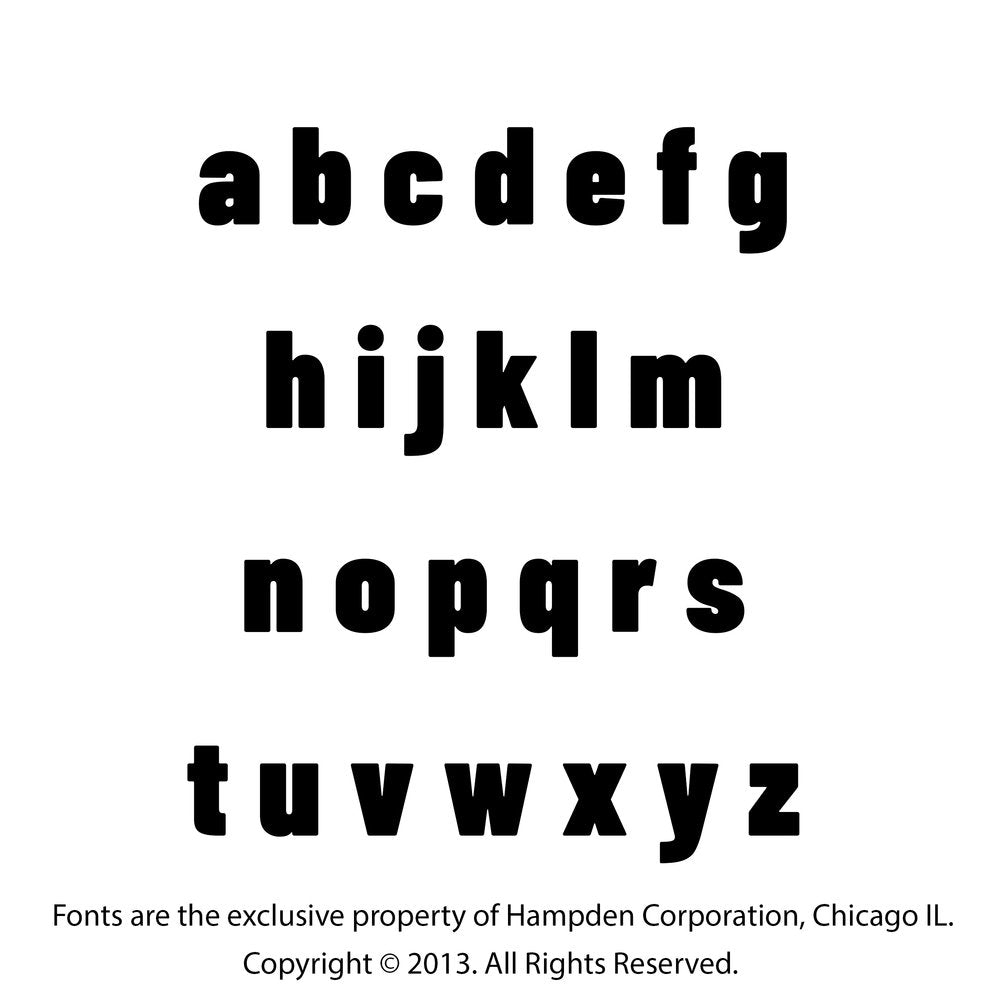 14K Yellow Block Nameplate 16-18" Necklace