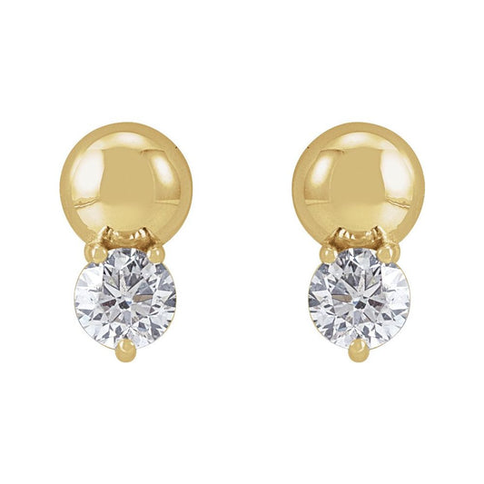 Diamonds and Gold Chiara Earrings