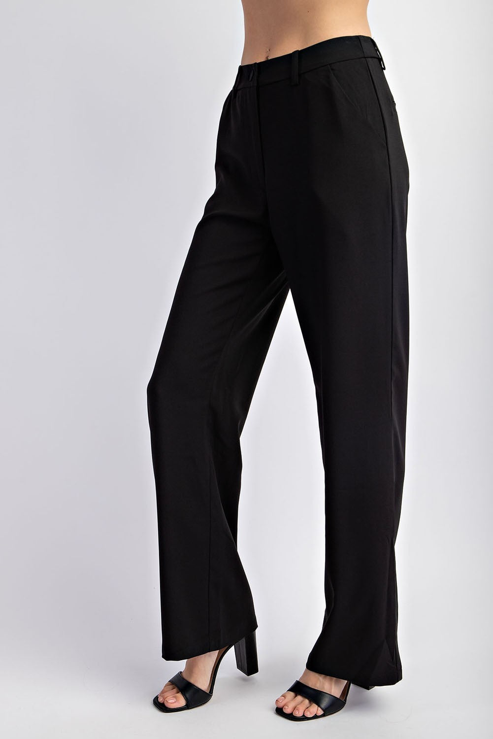 HIGH-WAISTED TROUSERS