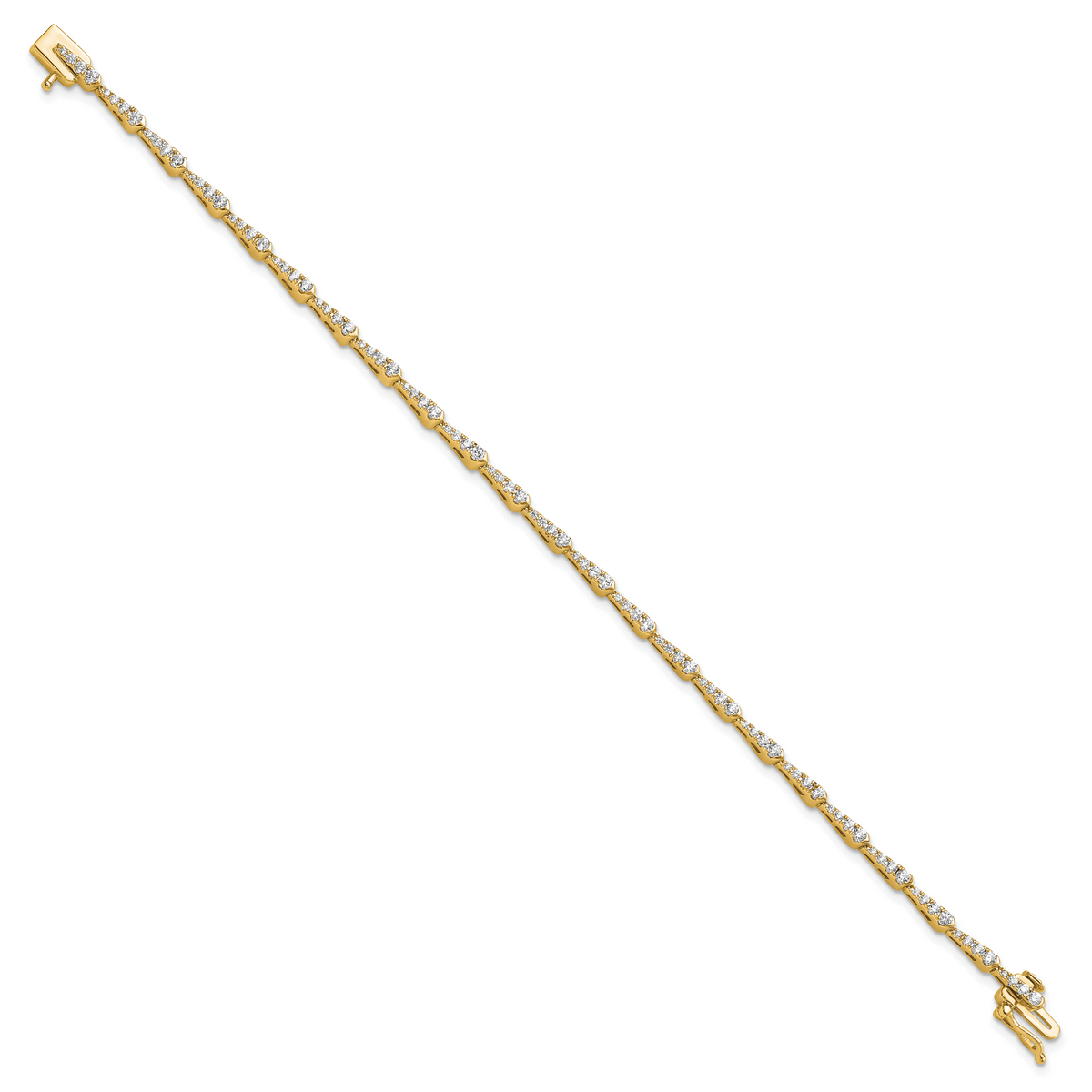 Estela Diamond Bracelet — Yellow Gold