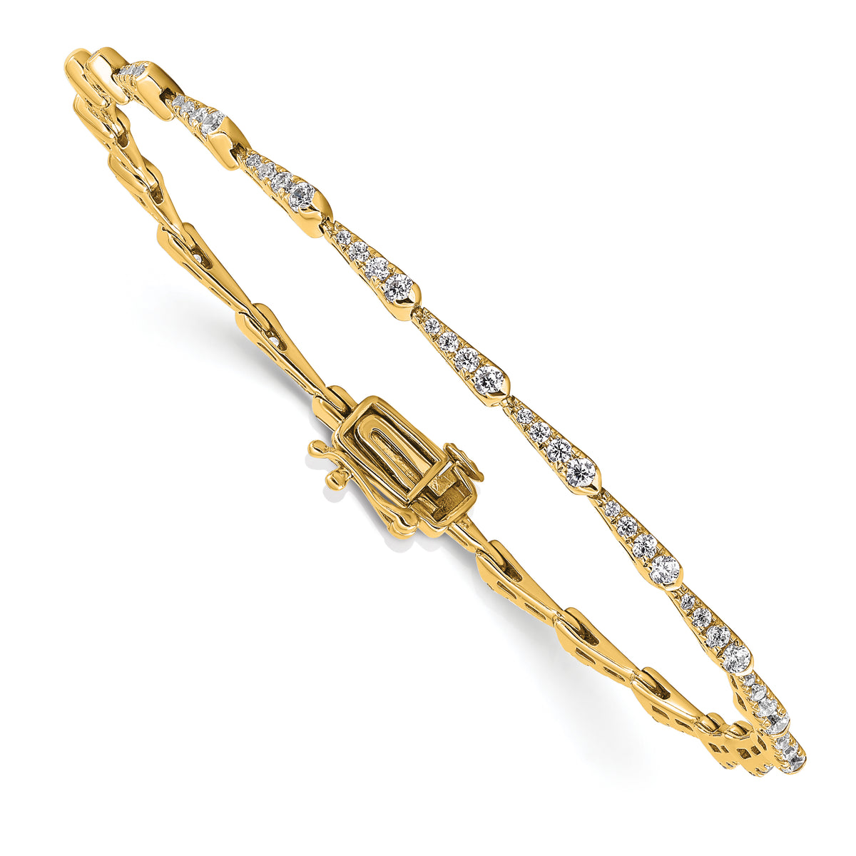 Estela Diamond Bracelet — Yellow Gold