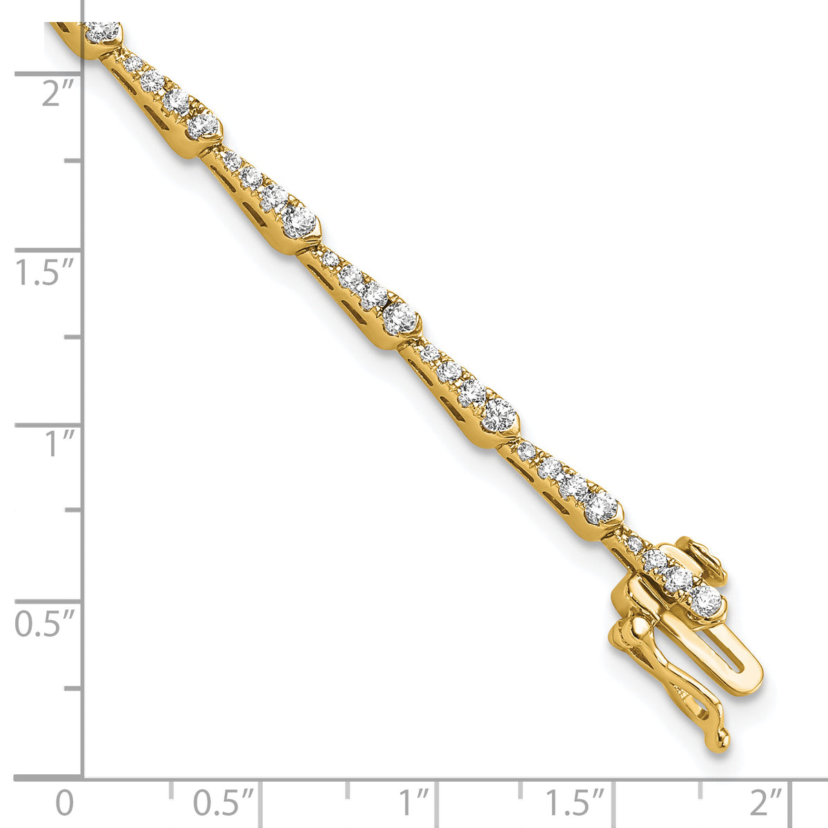 Estela Diamond Bracelet — Yellow Gold