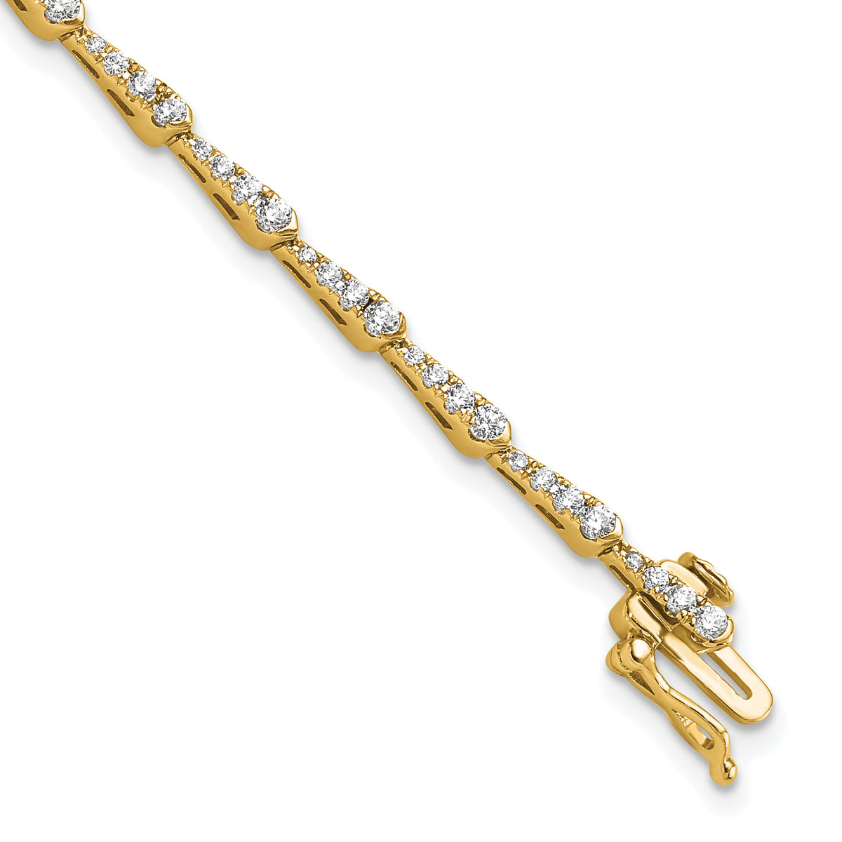 Estela Diamond Bracelet — Yellow Gold
