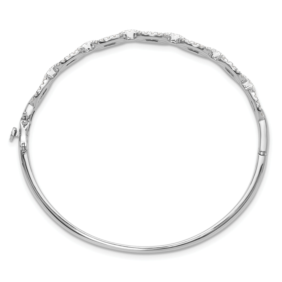 Nova Diamond Bracelet — White Gold