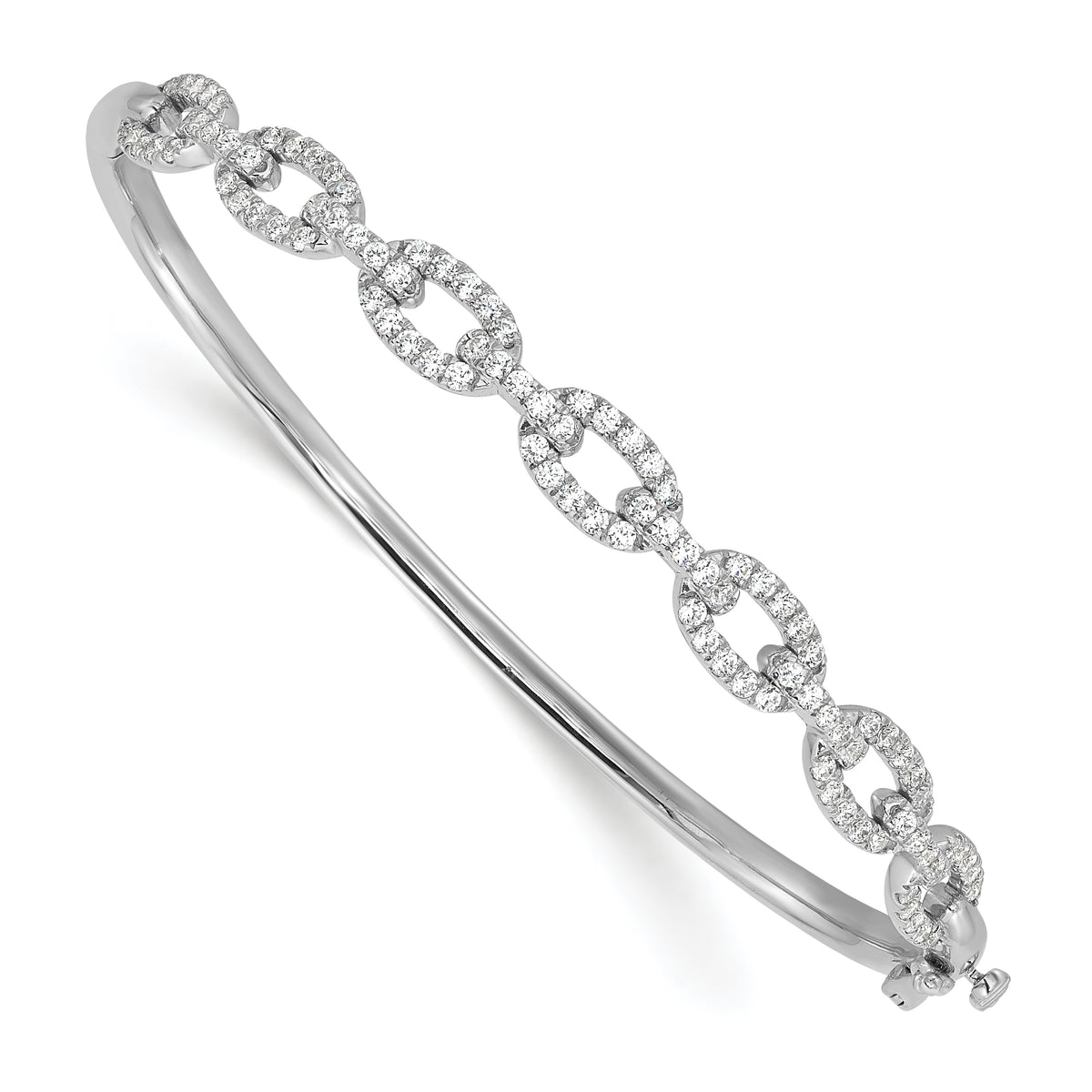 Nova Diamond Bracelet — White Gold