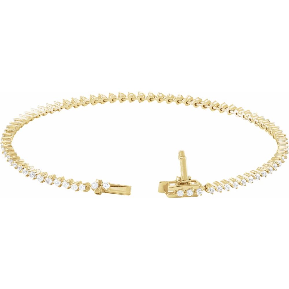 Diamonds and 14K Yellow Gold Lysandra Bracelet