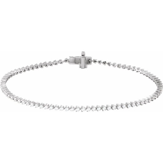 Diamonds and Gold Fiorella Bracelet