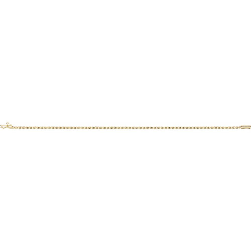 Diamonds and Gold Aurea Tennis Bracelet