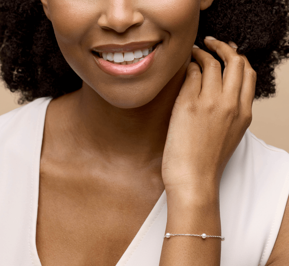 Céleste Pearl Bracelet Sterling Silver product angle 2