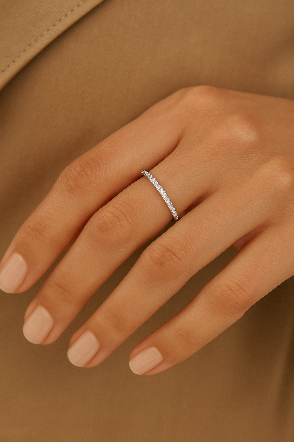 Half Eternity Band – Classic Pavé