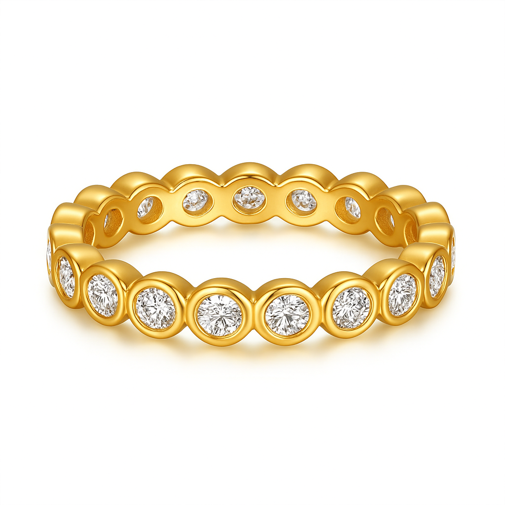 Bezel Eternity Band