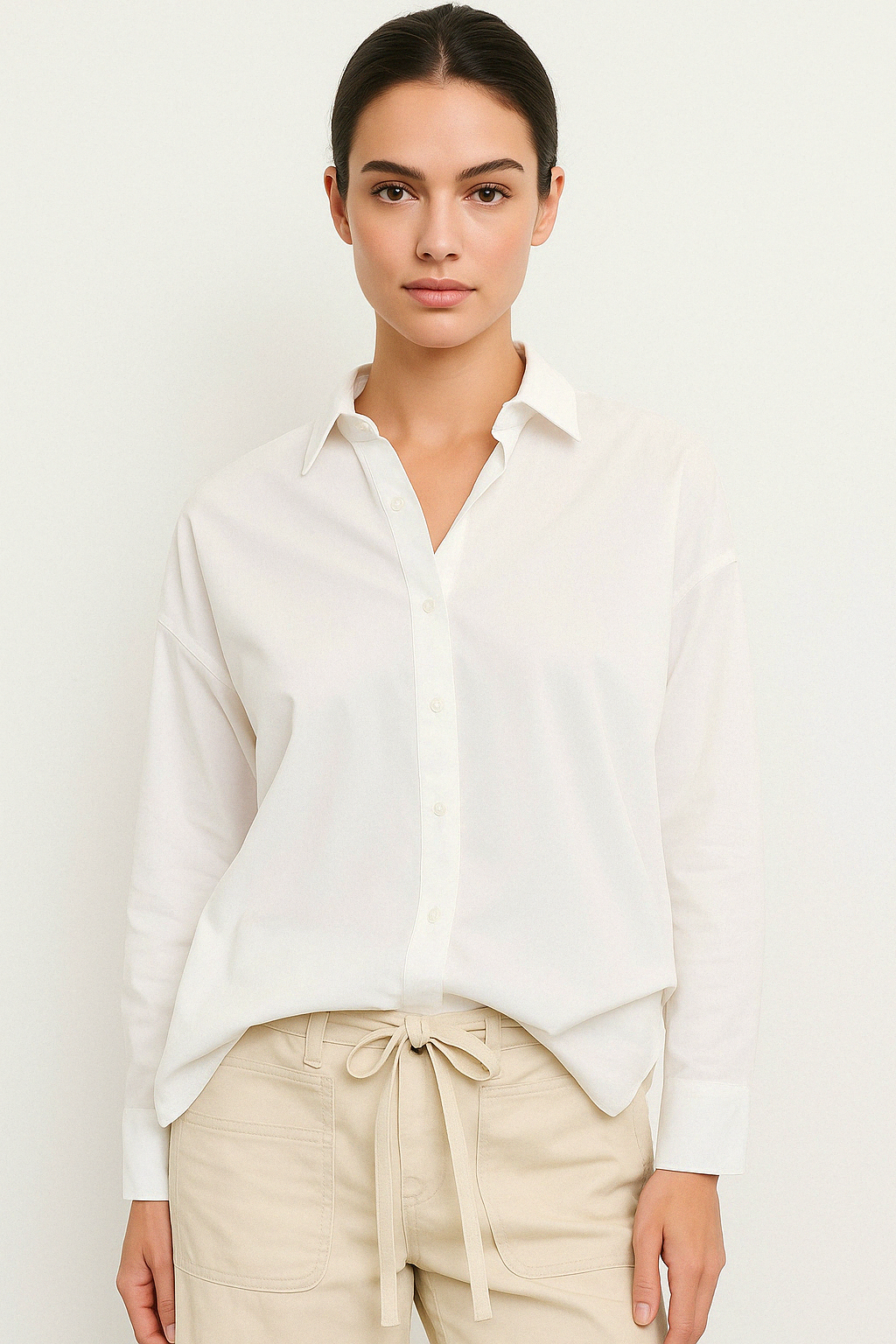 WHITE BLOUSE
