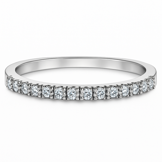 Half Eternity Band – Classic Pavé
