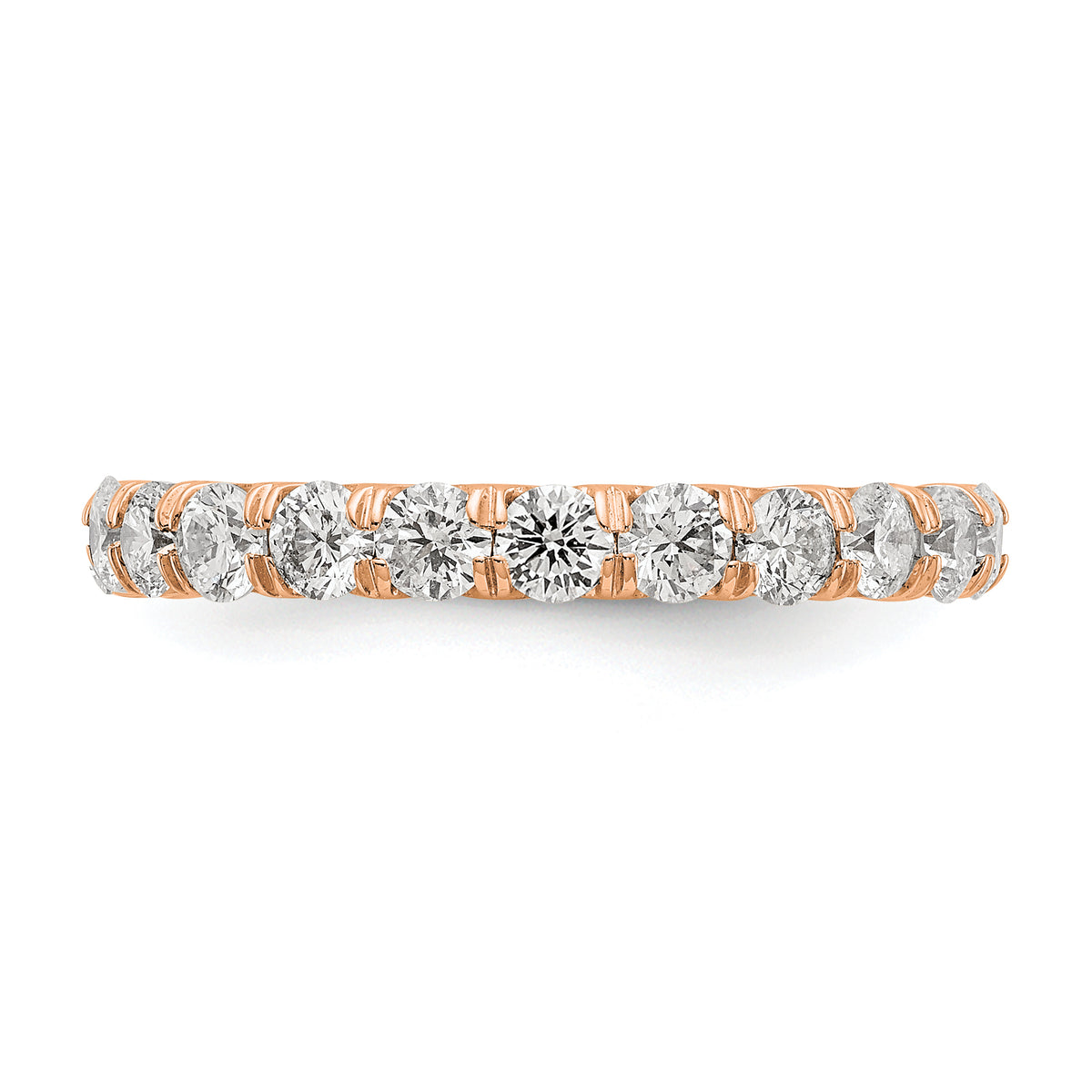 Siempre Diamond Eternity Ring — Rose Gold