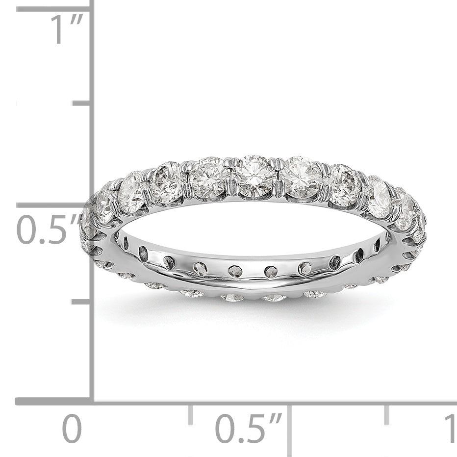 Siempre Diamond Eternity Ring — White Gold