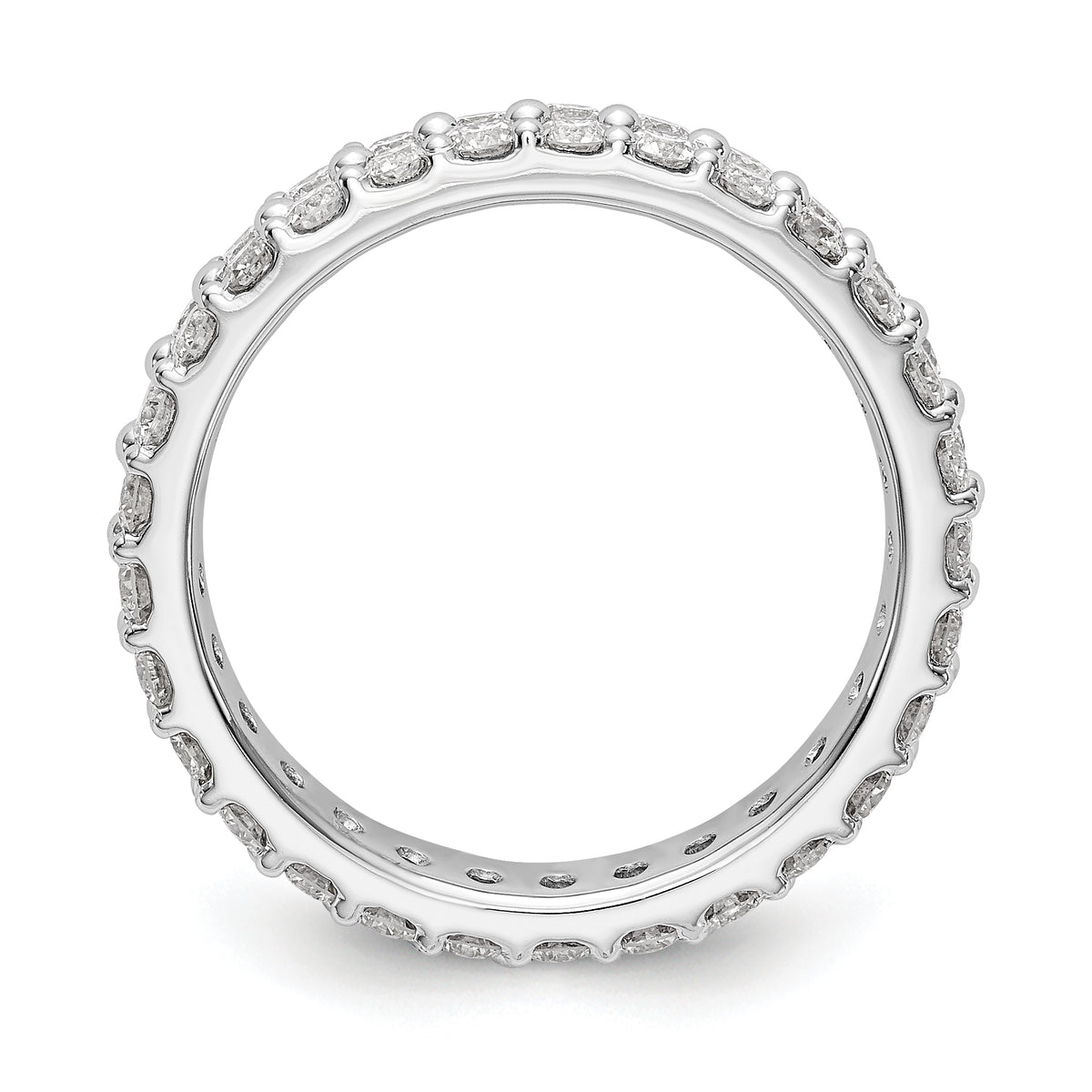 Reina Diamond Eternity Ring — White Gold