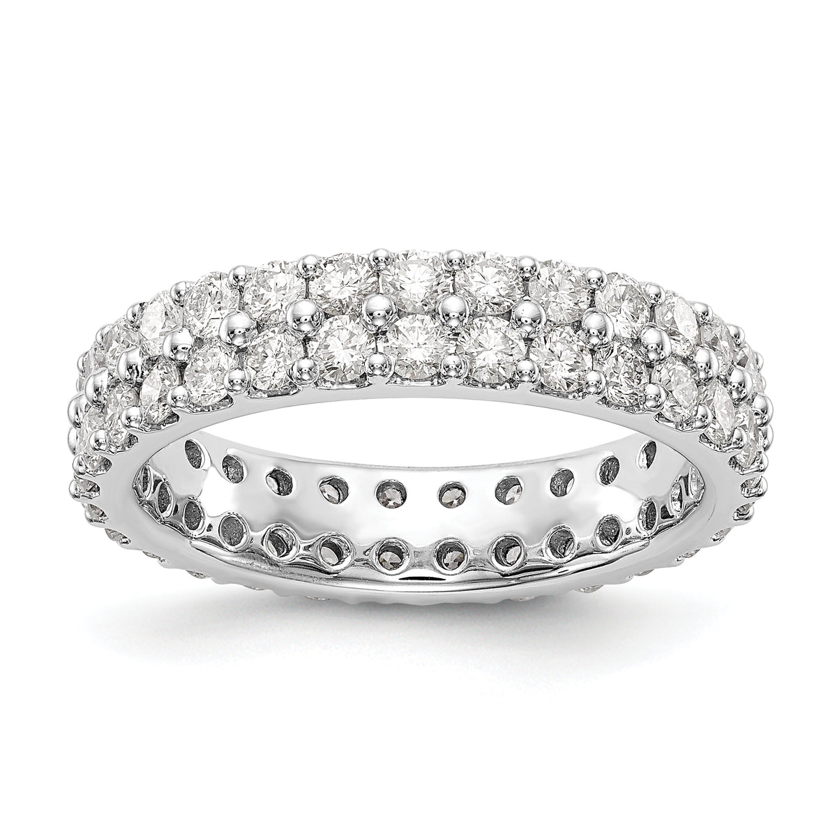 Reina Diamond Eternity Ring — White Gold