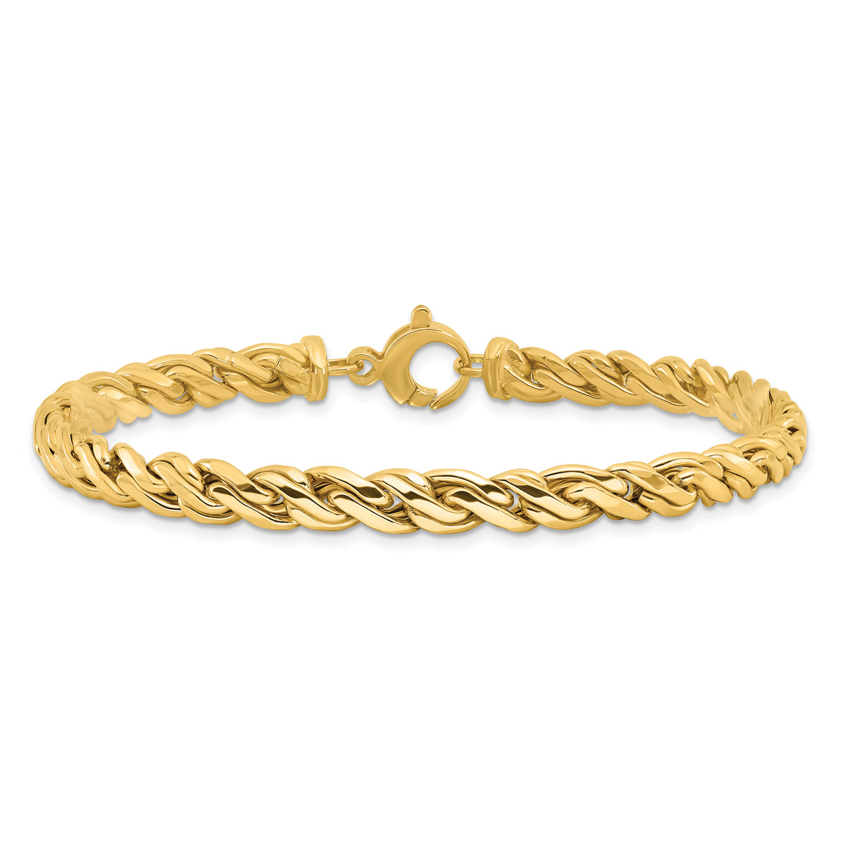 Giro 14K Gold Bracelet — Yellow Gold