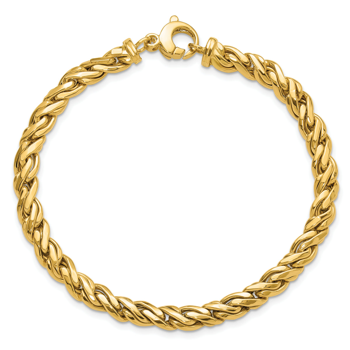 Giro 14K Gold Bracelet — Yellow Gold