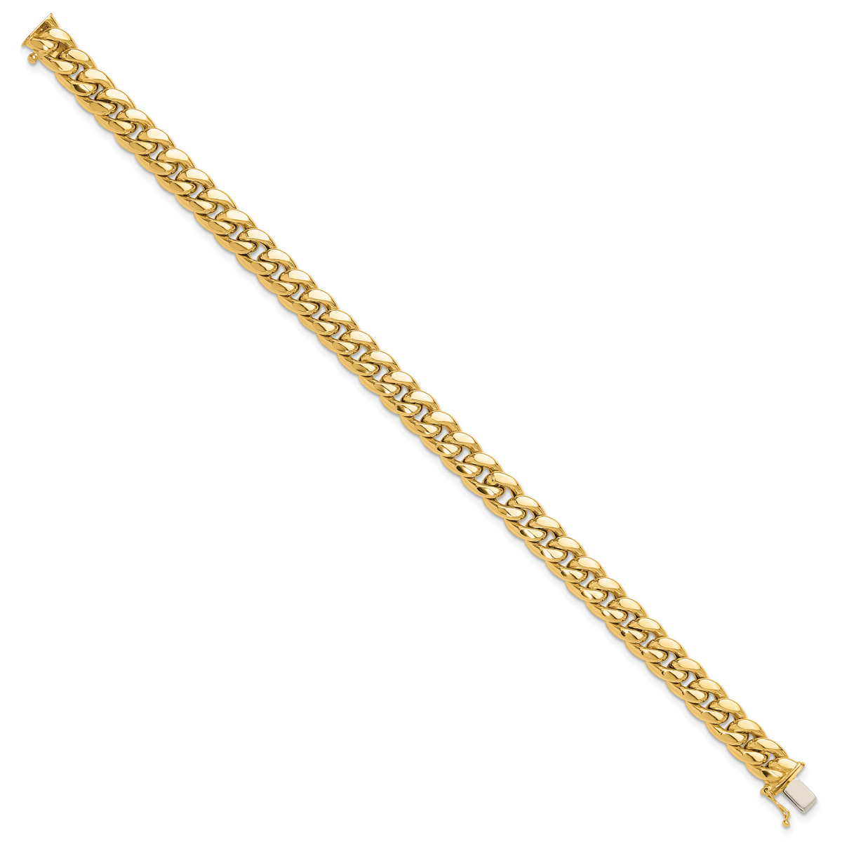Cubano 14K Gold Bracelet — Yellow Gold