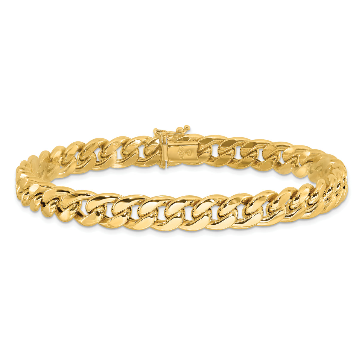 Cubano 14K Gold Bracelet — Yellow Gold