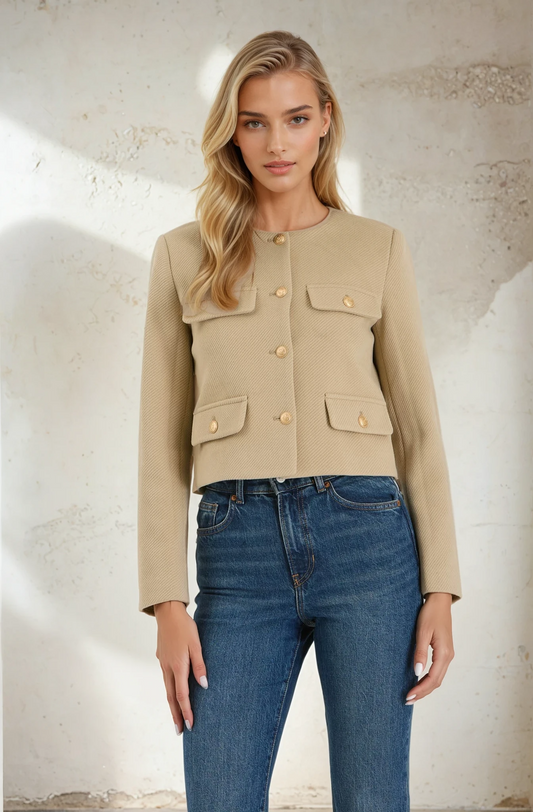 GOLD BUTTON JACKET