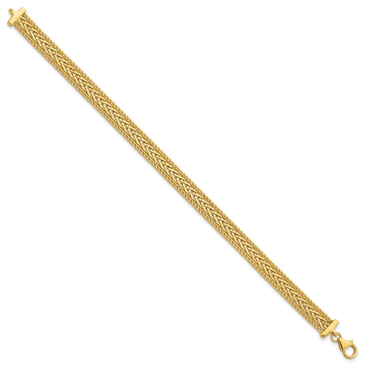 Trenza 14K Gold Bracelet — Yellow Gold
