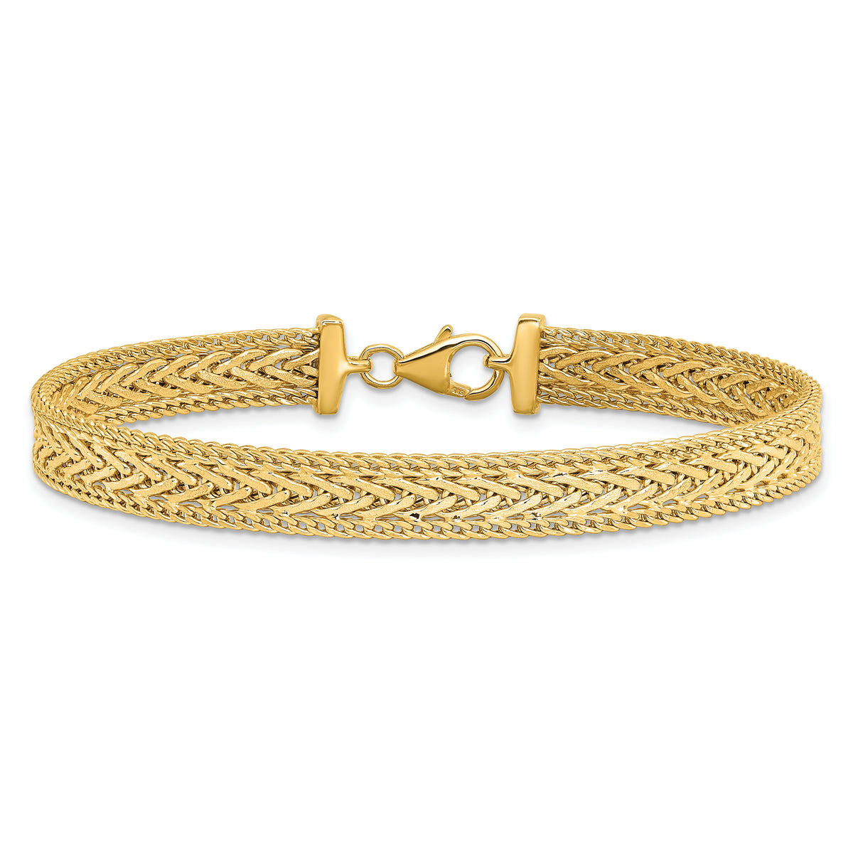 Trenza 14K Gold Bracelet — Yellow Gold